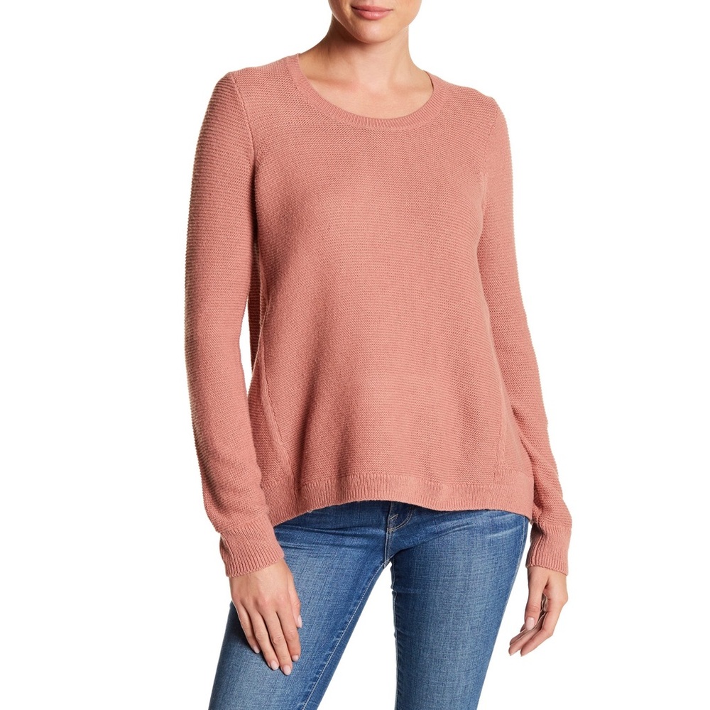 MADEWELL PEACH CREW NECK SWEATER